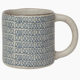Stoneware Mug - Element Scribble