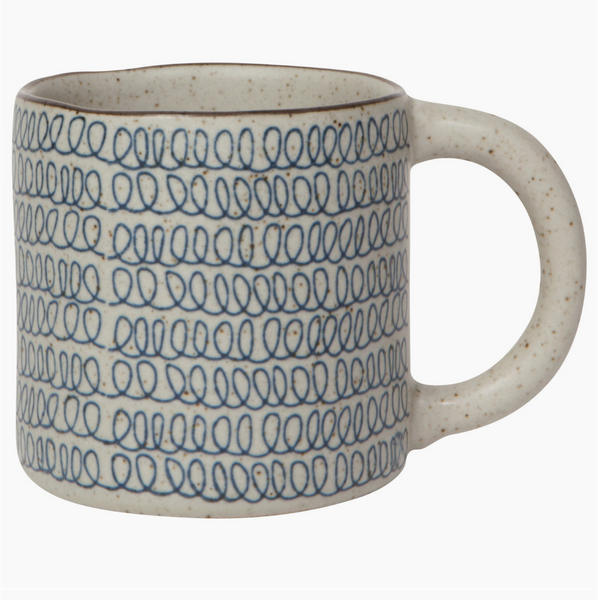 Stoneware Mug - Element Scribble