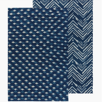 Inlet Block Printed Dish Towels Set