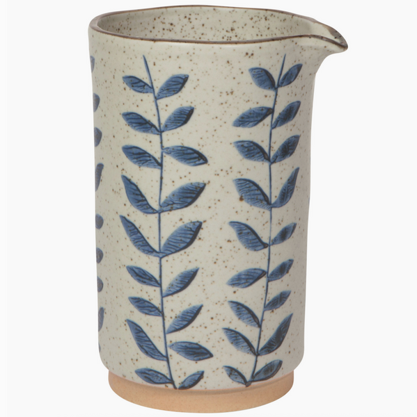 Stoneware Pitcher - Element Vine