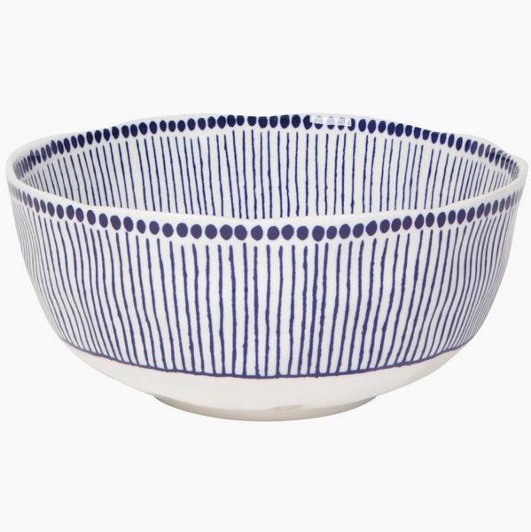 Sprout Stamped Mixing + Serving Bowl