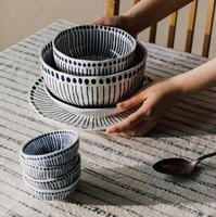 Sprout Stamped Mixing + Serving Bowl