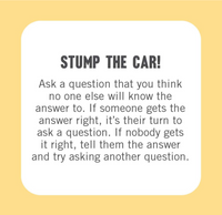 On The Go Amusements: 50 Cool Things To Do In The Car