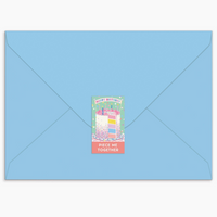 Confetti Birthday Cake Greeting Card Puzzle