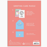 Confetti Birthday Cake Greeting Card Puzzle