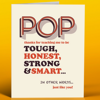 Tough Pop Father's Day Card