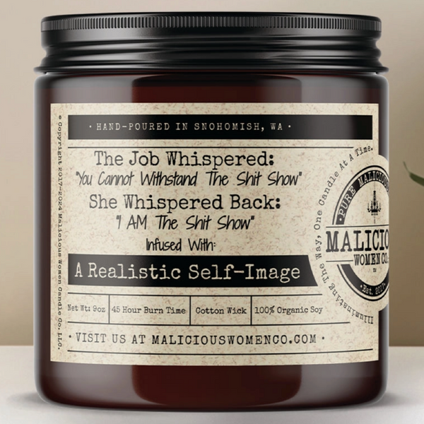 The Job Whispered... Candle
