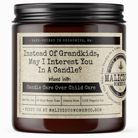 Instead Of Grandkids Candle