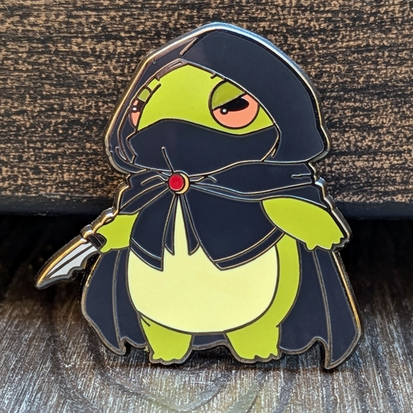 Frog Rogue Class Enamel Pin