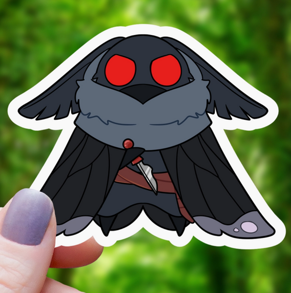 Mothman Rogue TTRPG Sticker