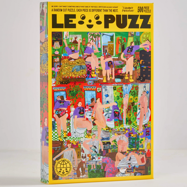 Le Puzz 500 Piece Puzzle - Sunday Morning