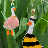 Blossom + Buzz Geese Earrings