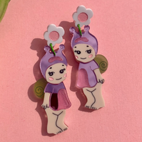 Shelly Snail Earrings
