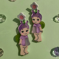 Shelly Snail Earrings