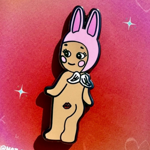Love Bunny Enamel Pin