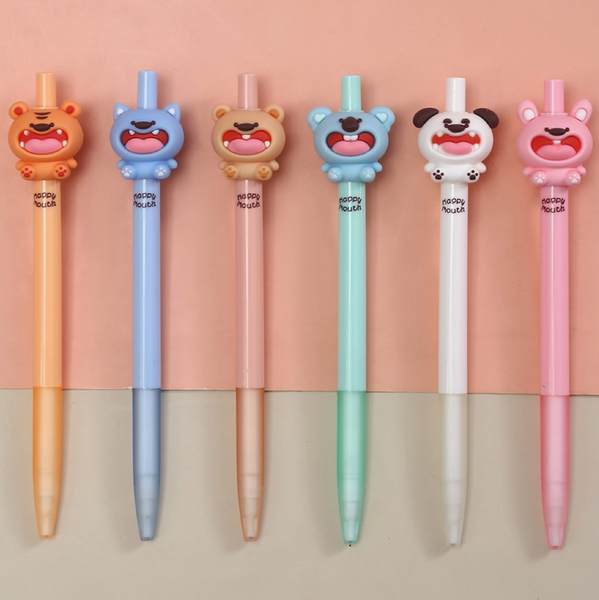 Happy Mouth Animal Gel Pen