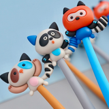 Crazy Raccoon Wiggle Gel Pen