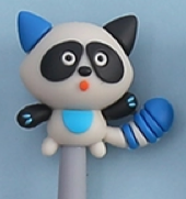 Crazy Raccoon Wiggle Gel Pen