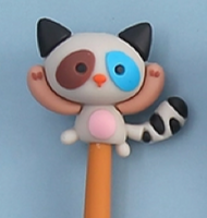 Crazy Raccoon Wiggle Gel Pen