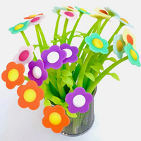 Rainbow Flower Wiggle Gel Pen