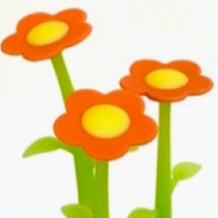 Rainbow Flower Wiggle Gel Pen