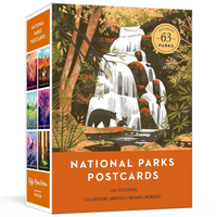 National Parks Postcards: 100 Illustrations That Celebrate America's Natural Wonders