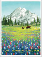 National Parks Postcards: 100 Illustrations That Celebrate America's Natural Wonders