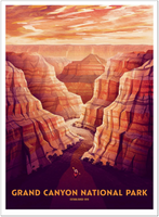 National Parks Postcards: 100 Illustrations That Celebrate America's Natural Wonders