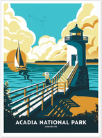 National Parks Postcards: 100 Illustrations That Celebrate America's Natural Wonders