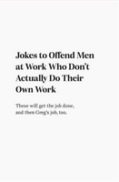 Jokes To Offend Men