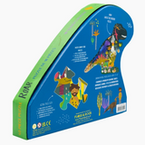 Shaped Kids Puzzle - Dinosaur T-Rex
