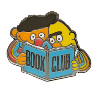 Bert + Ernie Book Club Enamel Pin