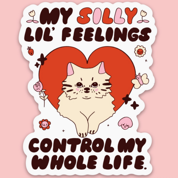 My Silly Lil Feelings Sticker