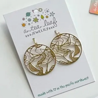 Retro Boomerang Earrings