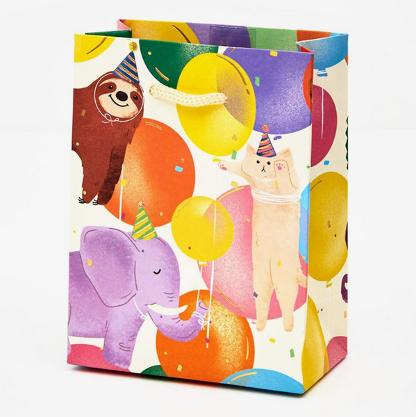 Balloon Party Animals Gift Bag - Tiny
