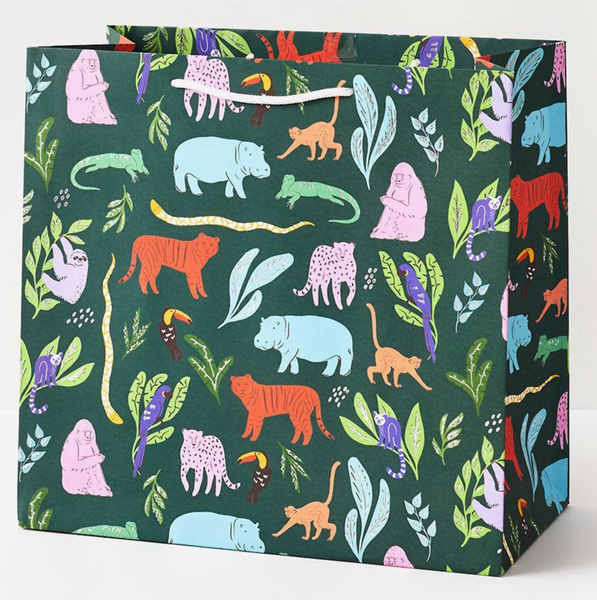 Jungle Animals Gift Bag - Large
