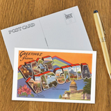 Vintage Style Postcard - Greetings From West Virginia State Capital