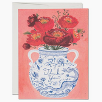 Dragon Vase Thank You Card