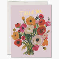 Ranunculus Boxed Thank You Cards
