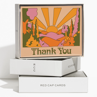 Sunrise Boxed Thank You Cards