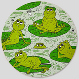 Le Puzz Petite Puzzle - Peace Frogs