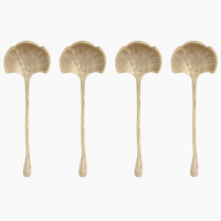 Set Of 4 Ginkgo Spoons