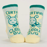 Blue Q Baby Socks - Certified Cuddle Bug / Bet I Can Make Us Both Cry