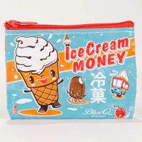Blue Q Coin Purse - Ice Cream Money