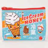 Blue Q Coin Purse - Ice Cream Money