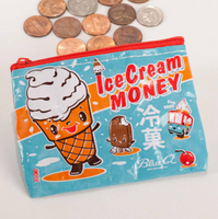 Blue Q Coin Purse - Ice Cream Money