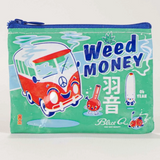 Blue Q Coin Purse - Weed Money