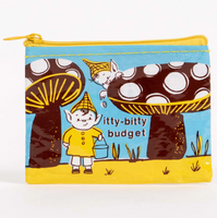 Blue Q Coin Purse - Itty Bitty Budget