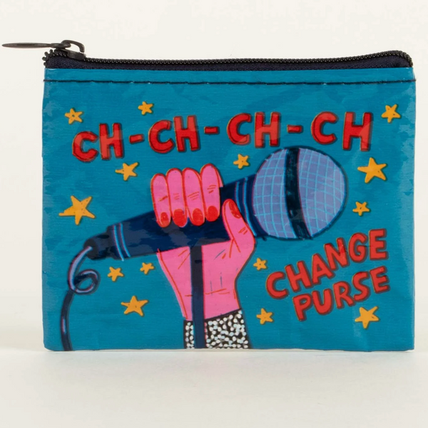 Blue Q Coin Purse - Ch-Ch-Change