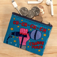 Blue Q Coin Purse - Ch-Ch-Change